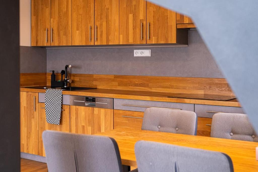 Luxusni Byt S Terasou V Centru Brno Exteriör bild
